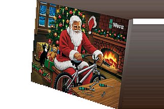 Every year, Wera equips its advent calendars with calorie-free tool surpris-es, making genuine DIY enthusiasts’ hearts beat faster.