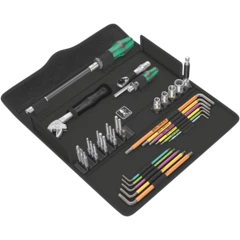 Kraftform Kompakt F 1 screwdriving tool set for window installation, 36 pieces